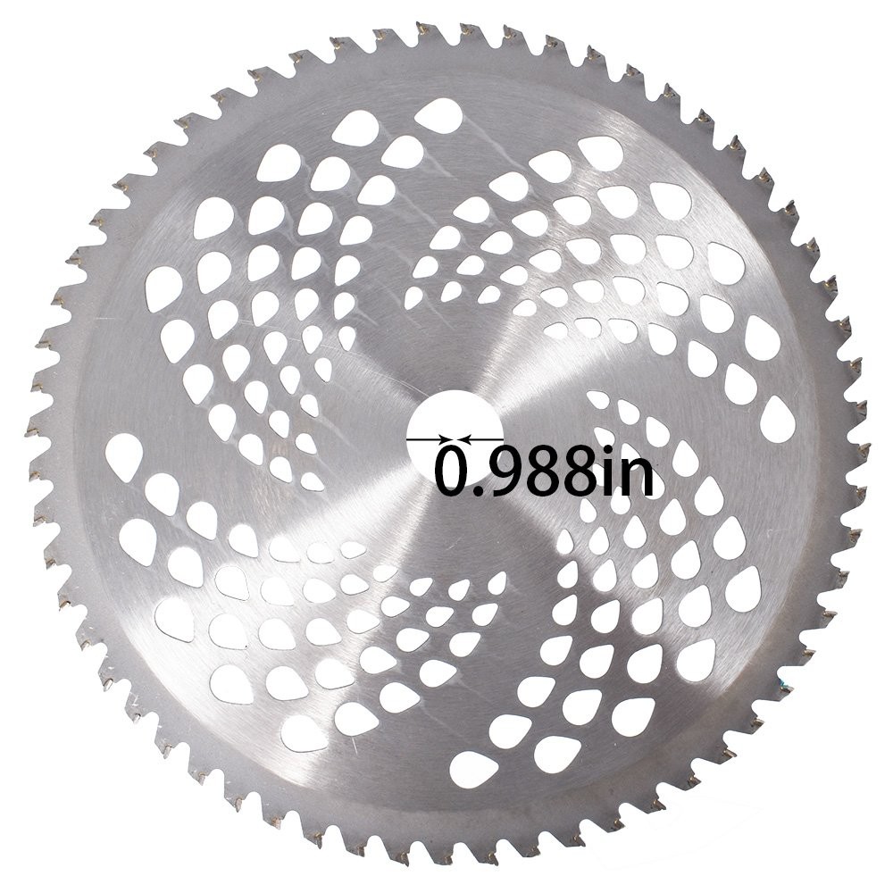 2 Pack 10Inch × 60T Fits For Carbide Tip Brush Blades Cutter Trimmer Weed Eater