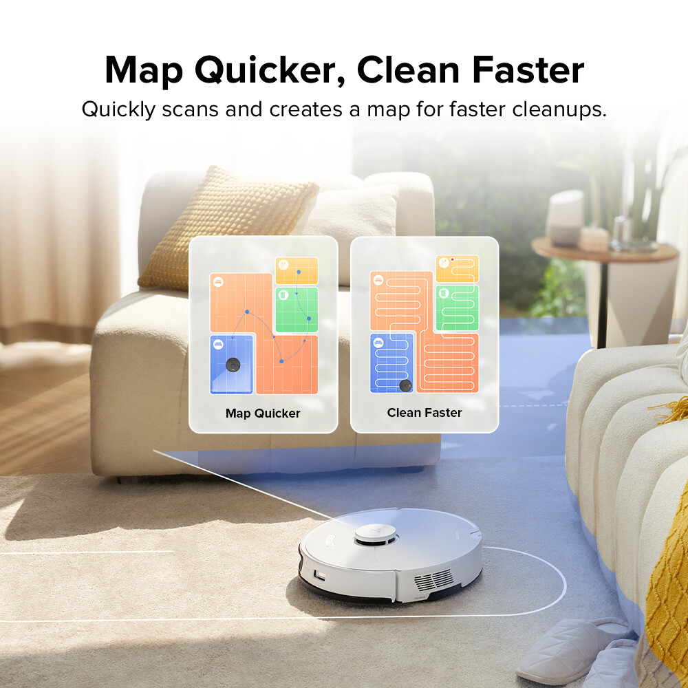 Roborock S7 Max Ultra Robot Vacuum and Mop, Self-Drying – Certified Refurbished