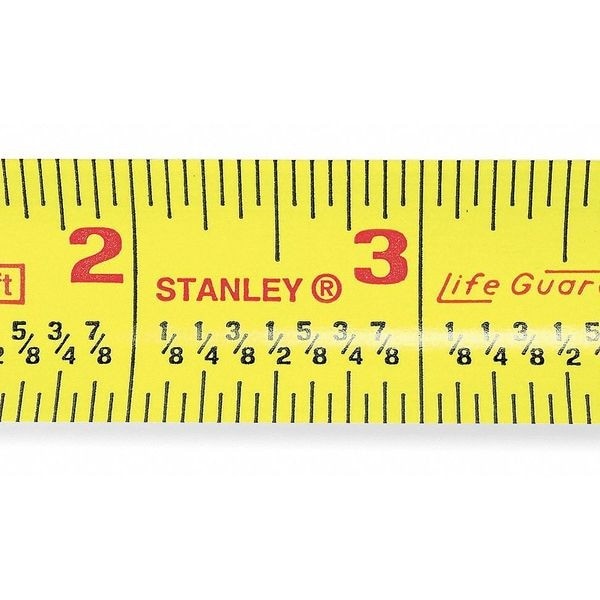 Stanley 16 ft & 25 ft Tape Measure, 3/4 in Blade, ABS Plastic Case-Free Shipping
