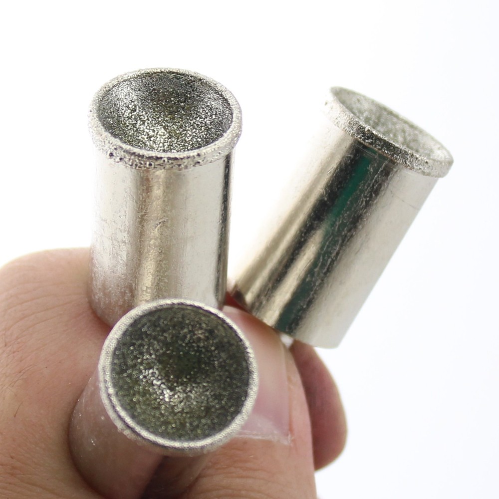 5-30mm Diamond Burr Grinding Bit Burr Polishing Concave Bead Shaping Rotary Tool