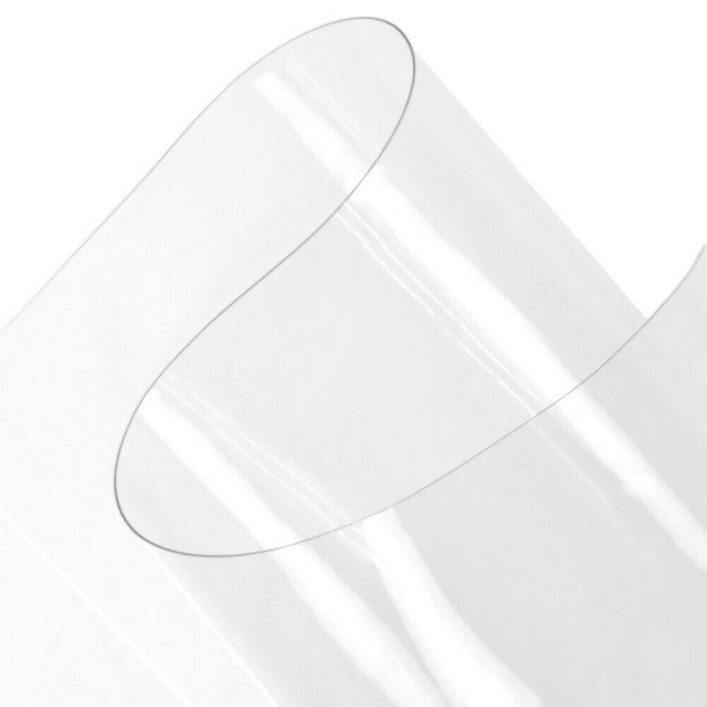 Premium Clear Plastic Vinyl Table Cover Tablecloth Protector – Sold Folded