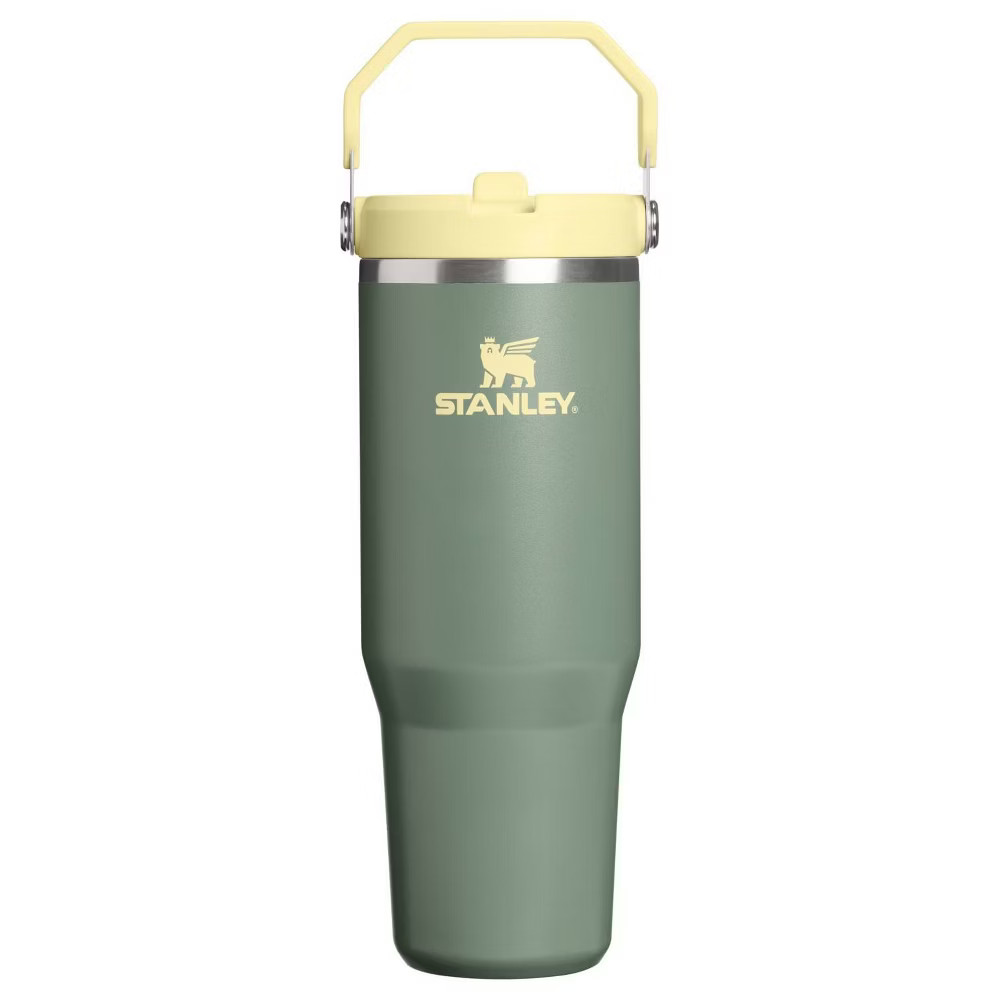 Stanley 30 oz Stainless Steel Ice Flow Flip Straw Tumbler Cactus Western