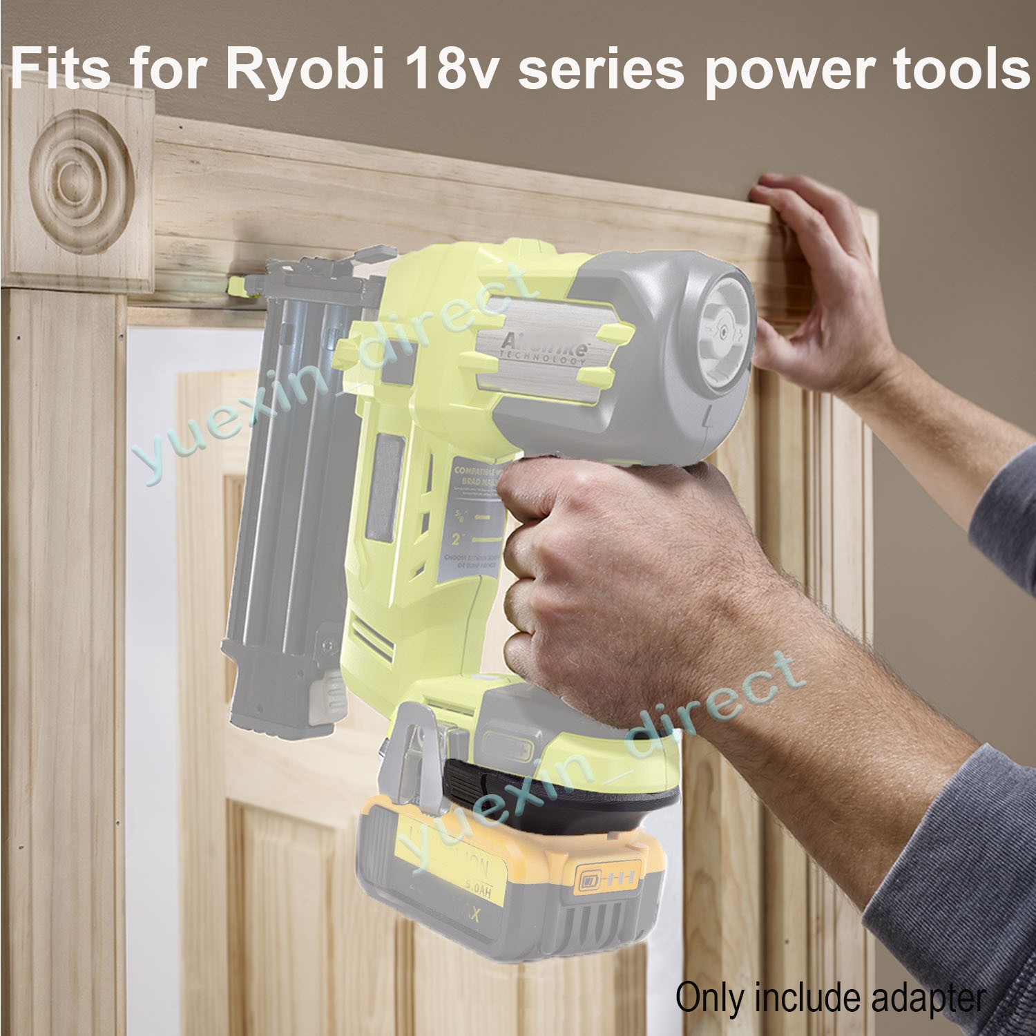 Adapter Converter For RIDGID 18V AEG Battery To Ryobi 18V Power Cordless Tools