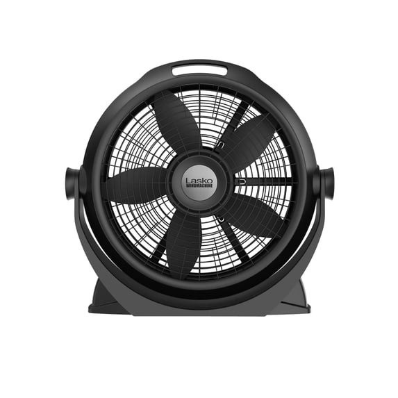 “Lasko WindMachine 20″” Large Floor Fan with Pivoting Head for Whole Room Coolin