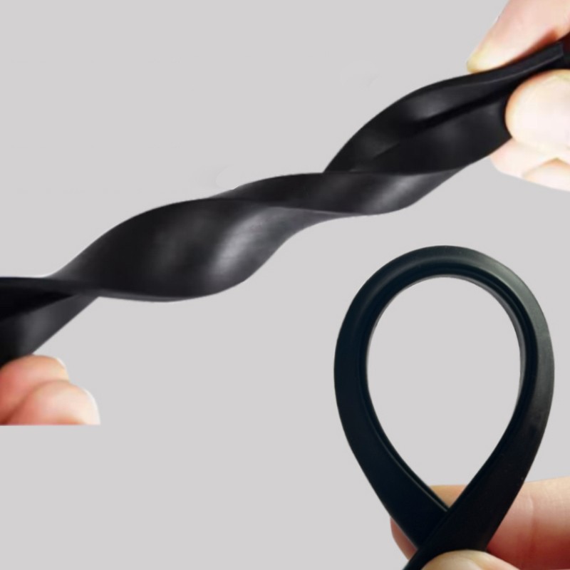 Black Rubber U Channel Edging Trim Seal U-Shaped Bumper Sealing 0.1mm-36mm Slot