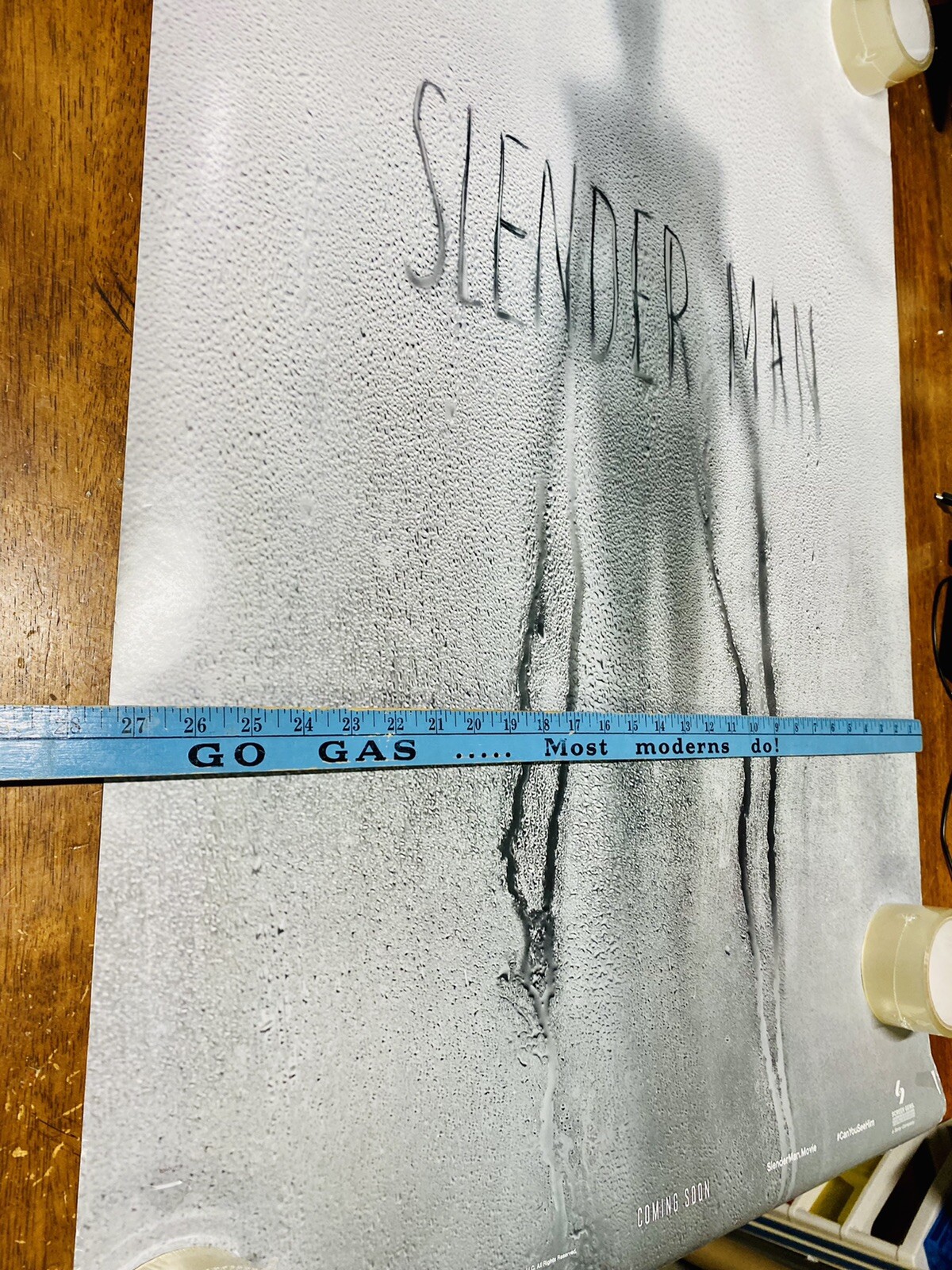NEW SLENDER MAN MASSIVE 40”x27” Theater Size Movie Poster Horror Thriller