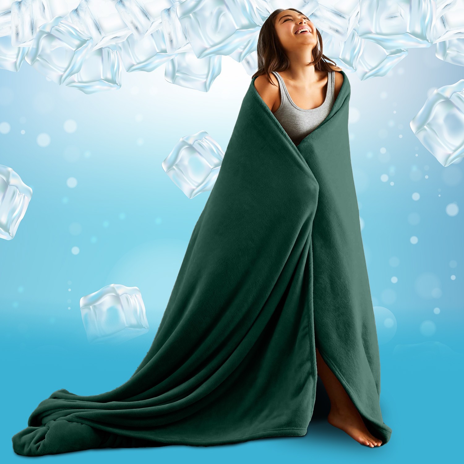 Cooling Blanket Cool Ice Summer Blanket Air Condition Healthy Sleep Thin Quilt