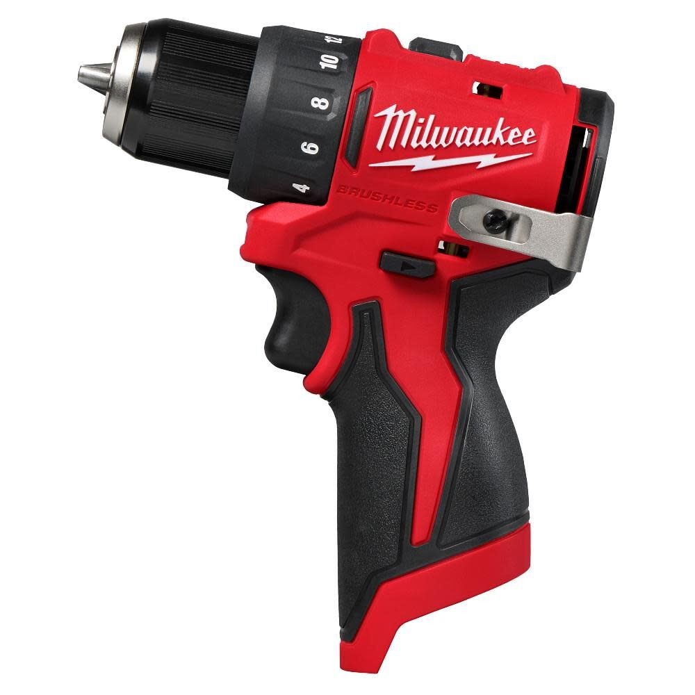 Milwaukee M12 Subcompact Brushless Cordless 3/8 in. Drill Driver 350 in-lbs