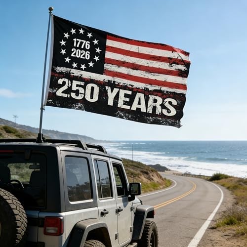 250 Years America Flag, 3X5 Ft, USA 250Th Anniversary Patriotic Design,1776-2026