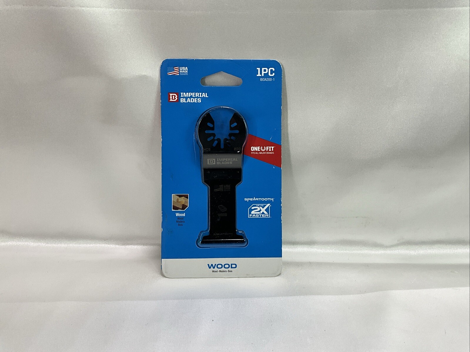 1 PC Imperial Blades IBOA200-1 One Fit Oscillating Blade for Wood Drywall 1 3/8″