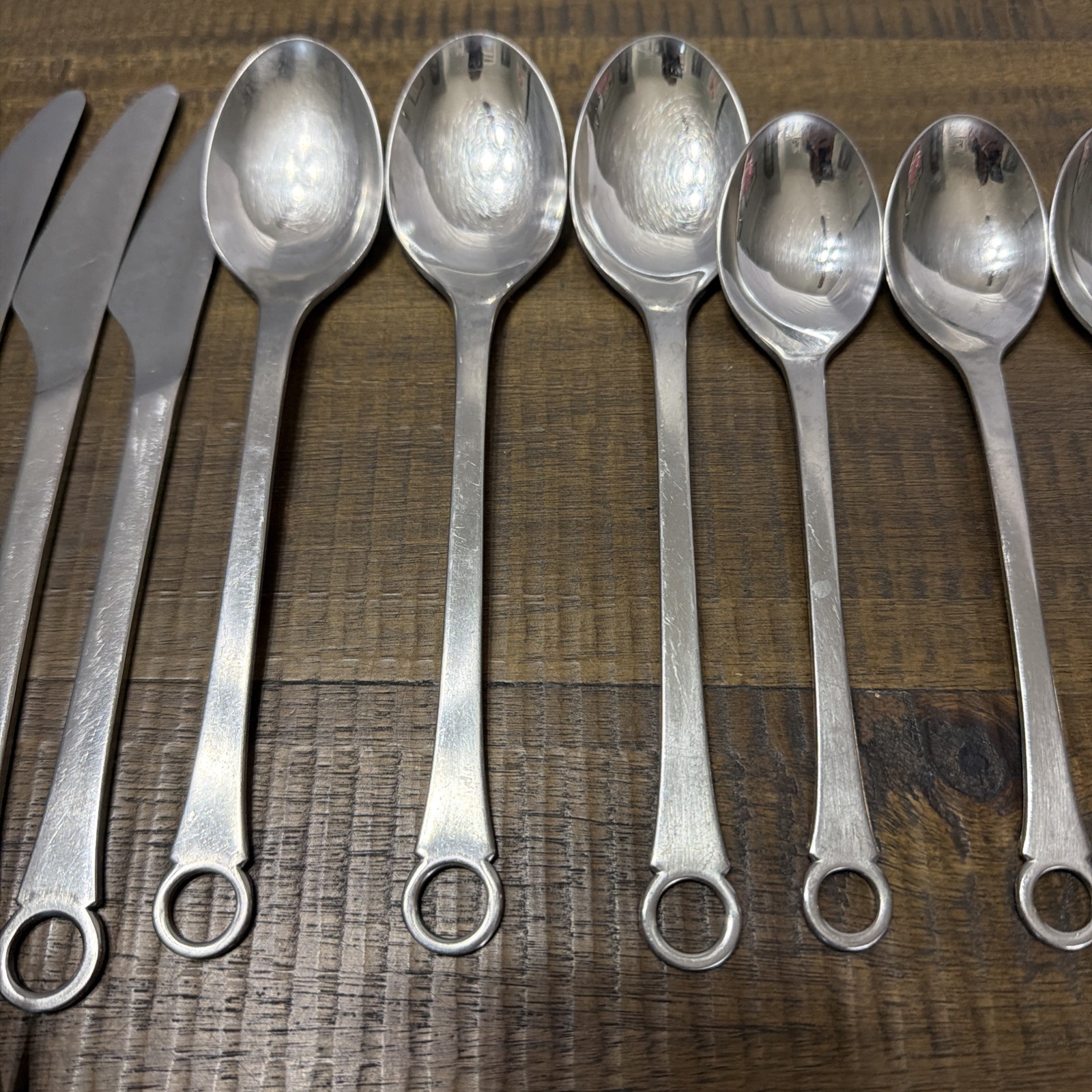 28 pc set Gense Sweden Stainless Pantry Flatware Denmark
