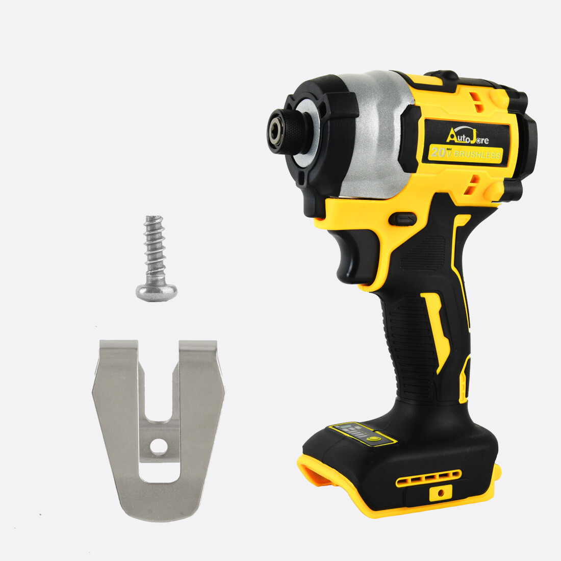Brushless Cordless Impact Driver,for Dewalt 20V Max Battery,1/4″ Compact,4 Speed