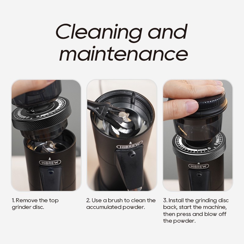 Hibrew G5 48mm Conical Burr Grinder Compact Portable for Espresso Coffee US