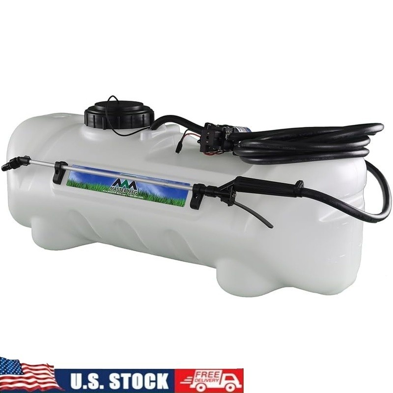 15 Gallon Weed Sprayer ATV UTV Commercial Adjustable Spray Gun Long Reach New