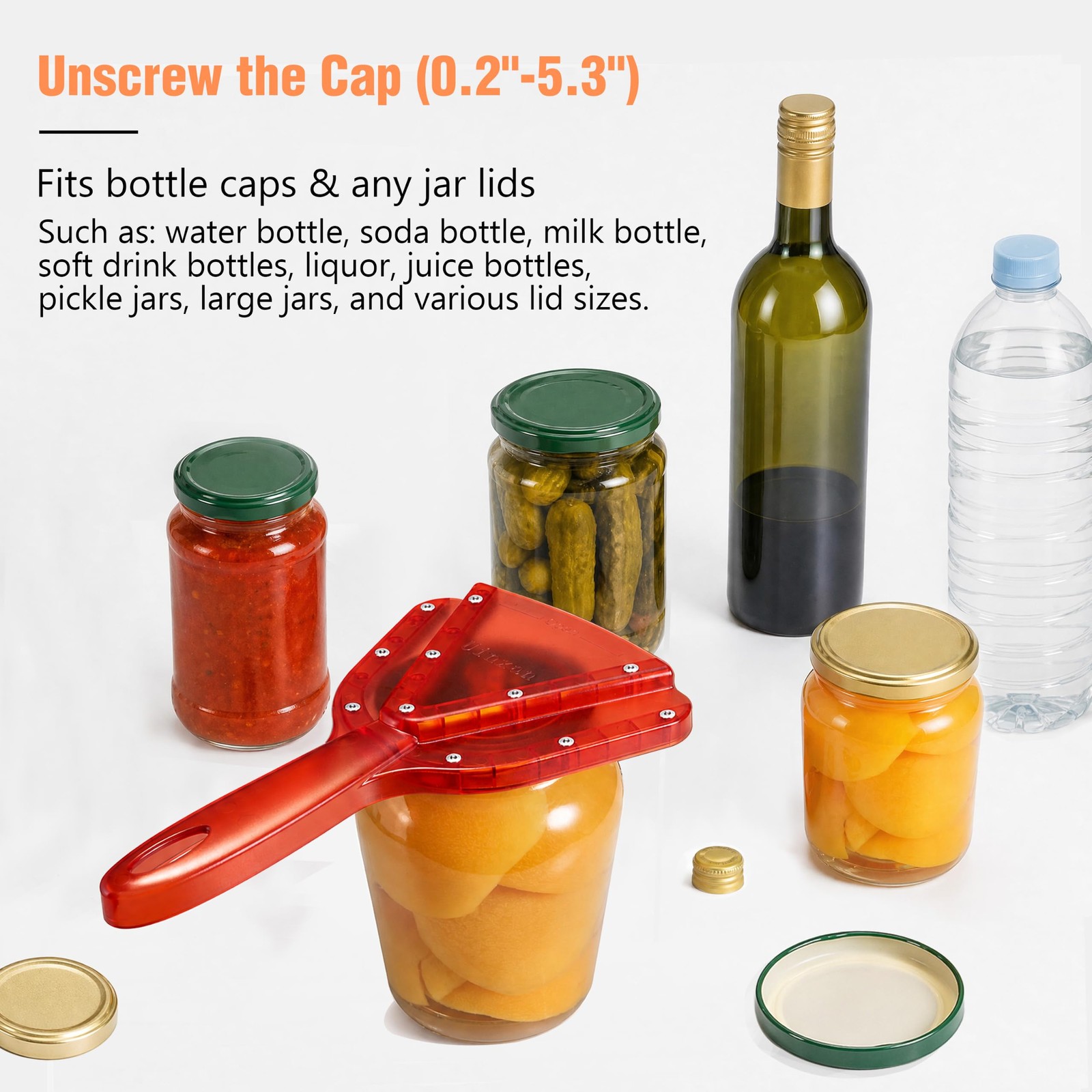 Uinxan Jar Opener for Weak Hands & Seniors with Arthritis – small, Blue