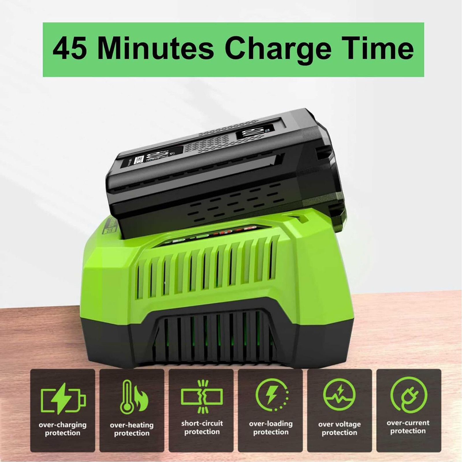 9 Ah / 5 Ah Lithium-ion Battery For Greenworks 60V PRO Max LB605 LB60A02 LB60A00