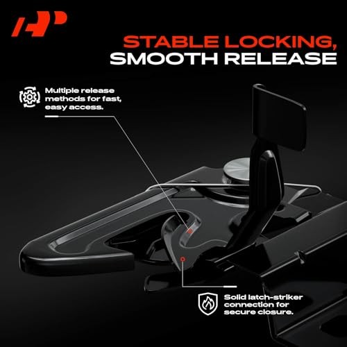 Hood Latch Lock Compatible with Mercedes-Benz W167 Series GLE350/GLE450 2020