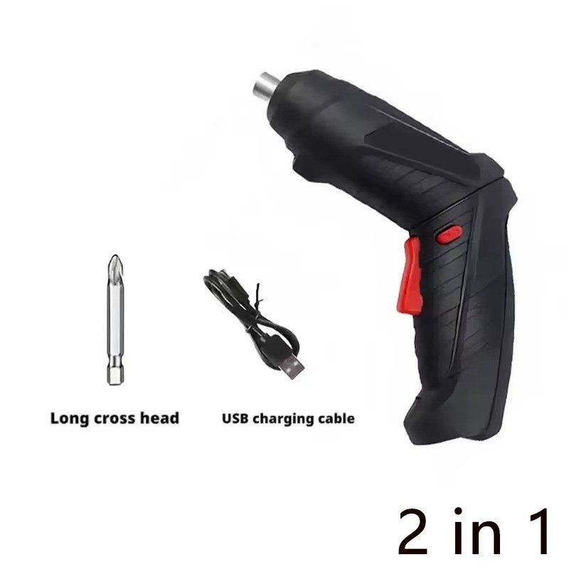 47 PCS 3.6V Electric Screw Driver Rechargeable Household Lithium Electric Drill