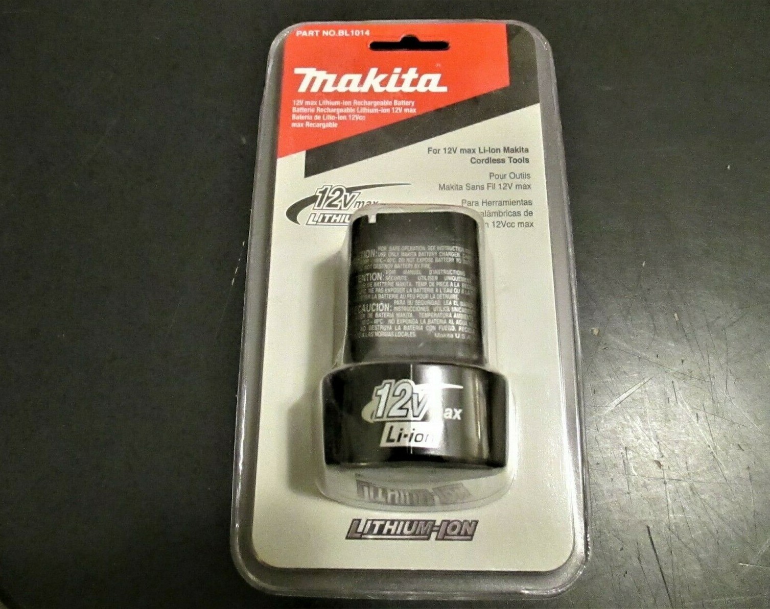 NEW Genuine OEM Makita 10.8V – 12V Volt Max Lithium-Ion Li-Ion Battery BL1014