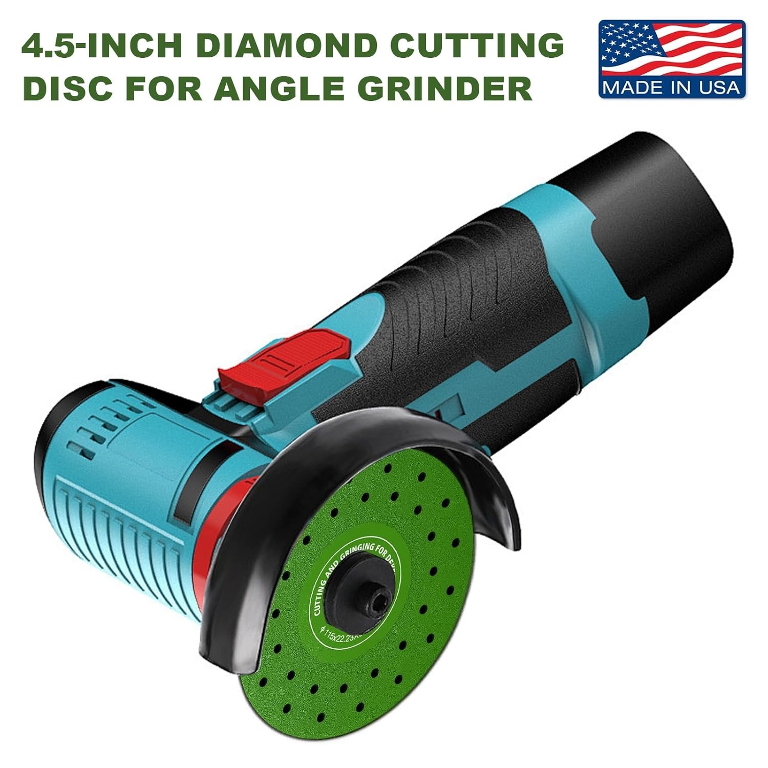 3 Pcs Diamond Saw Blades 100mm/4 Vacuum Brazed Ultra-Thin Multi-Pore Abrasive