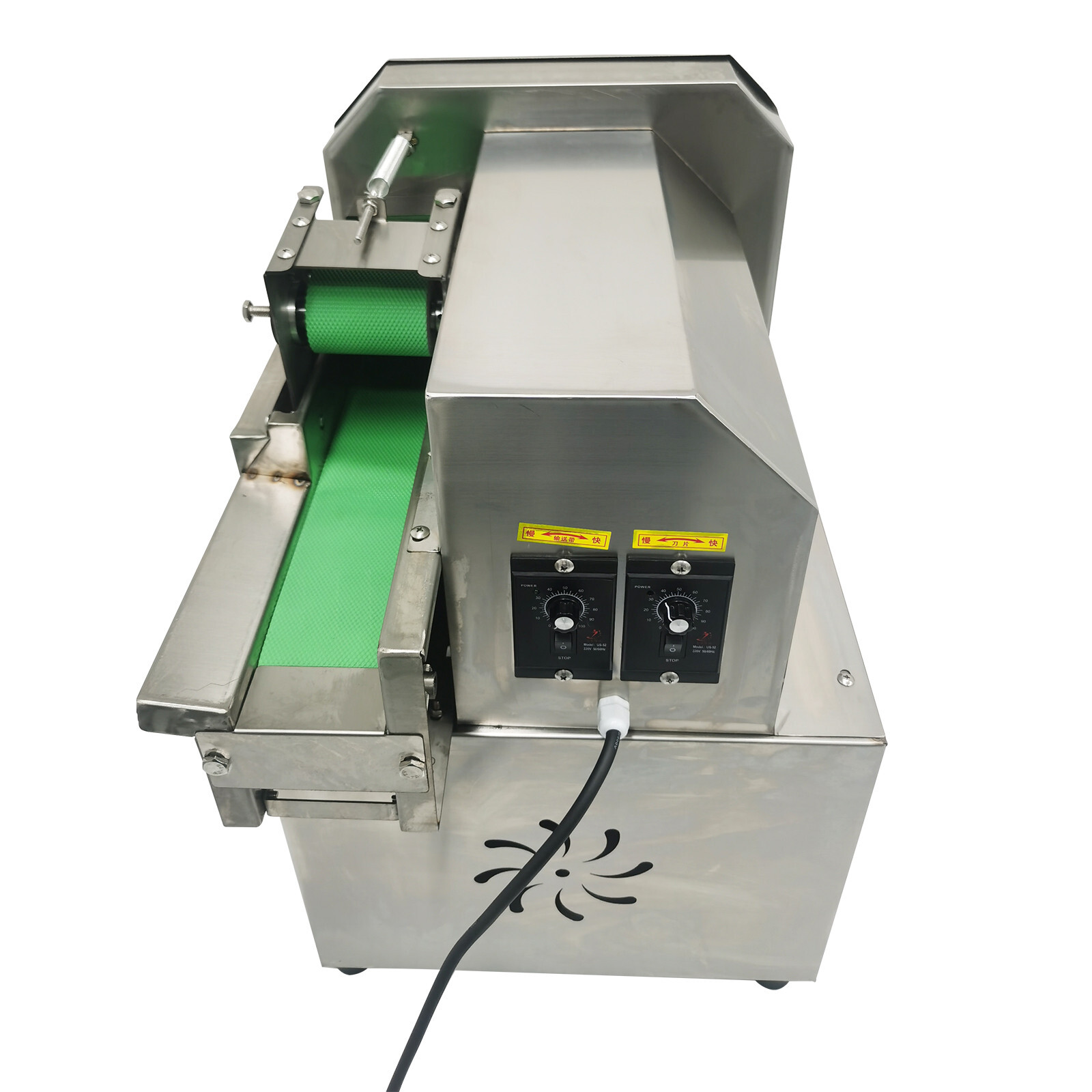 110V Commercial Vegetable Cutter Machine for Chives Slender Vegetables Cutting