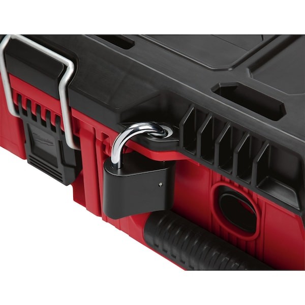 Milwaukee Tool 48-22-8424 Packout Tool Box, Black/Red, 22 In W X 16-1/4 In D X