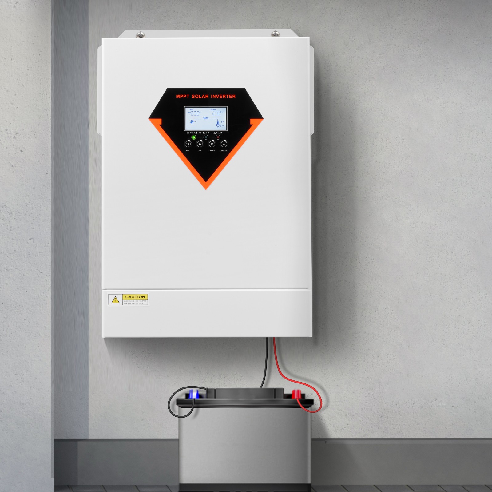 Hybrid Solar Inverter Charger 6000W 220/230V with Built-in 120A MPPT Controller