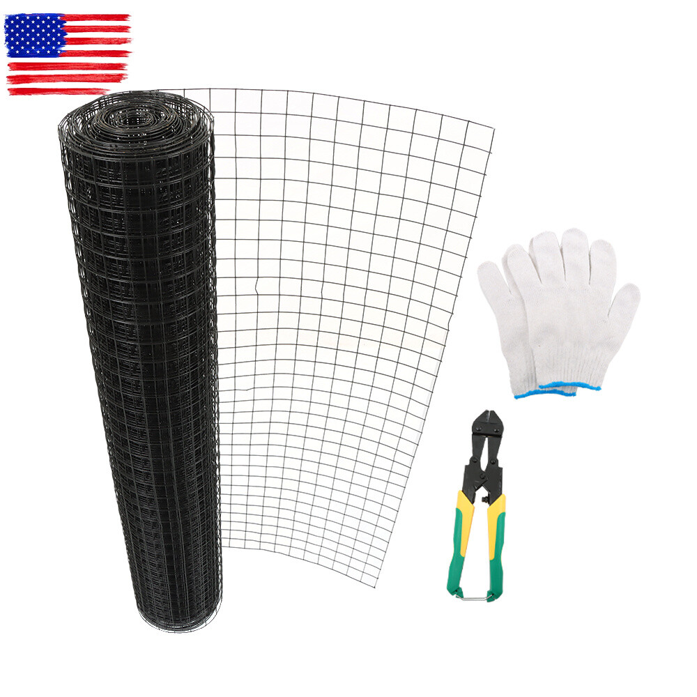1.5in 48in x 50ft Hardware Cloth Welded Wire Mesh Chicken Wire Poultry Fence