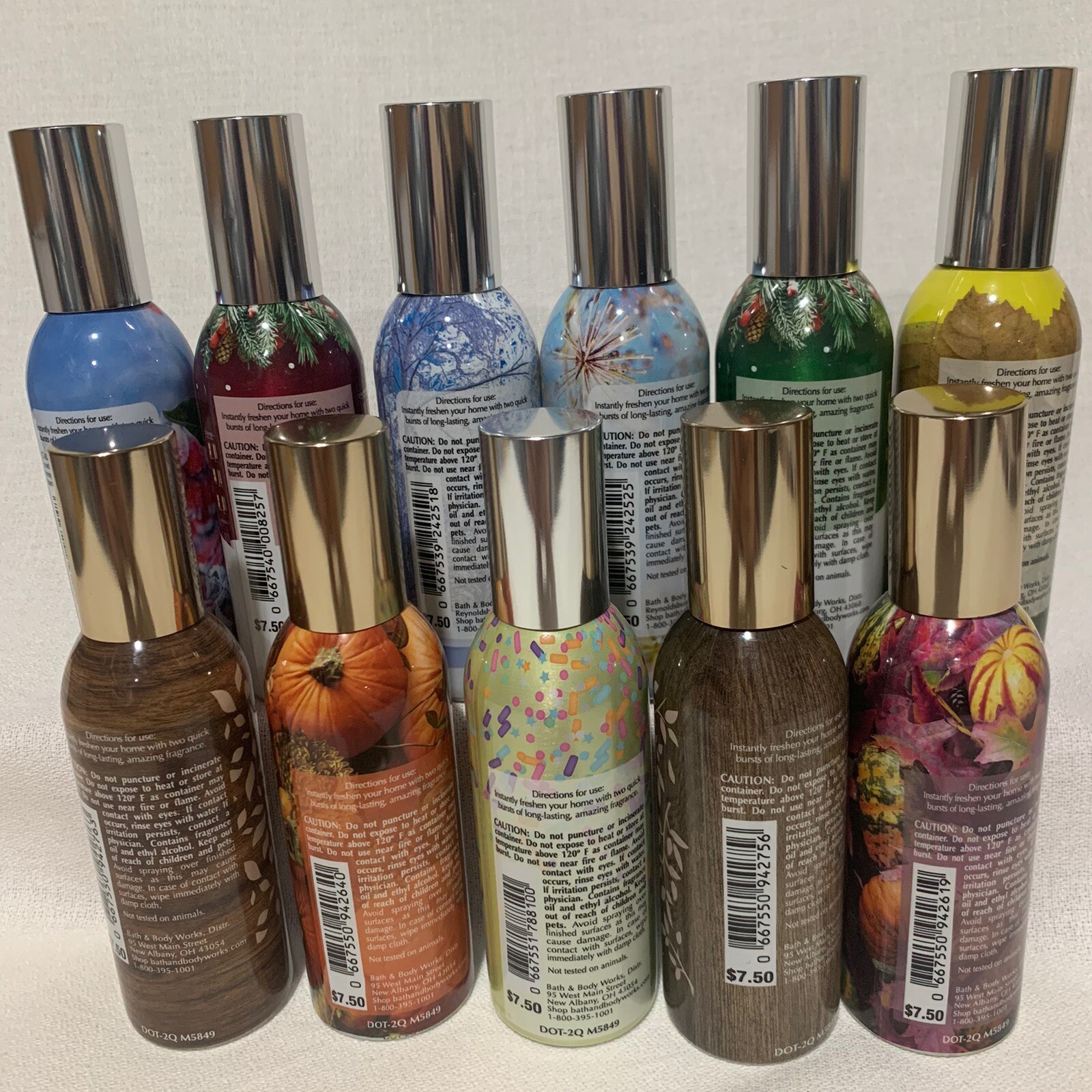 Bath & Body Works Concentrated Room Spray 1.5 oz Home Eau De Parfum New Pick Any