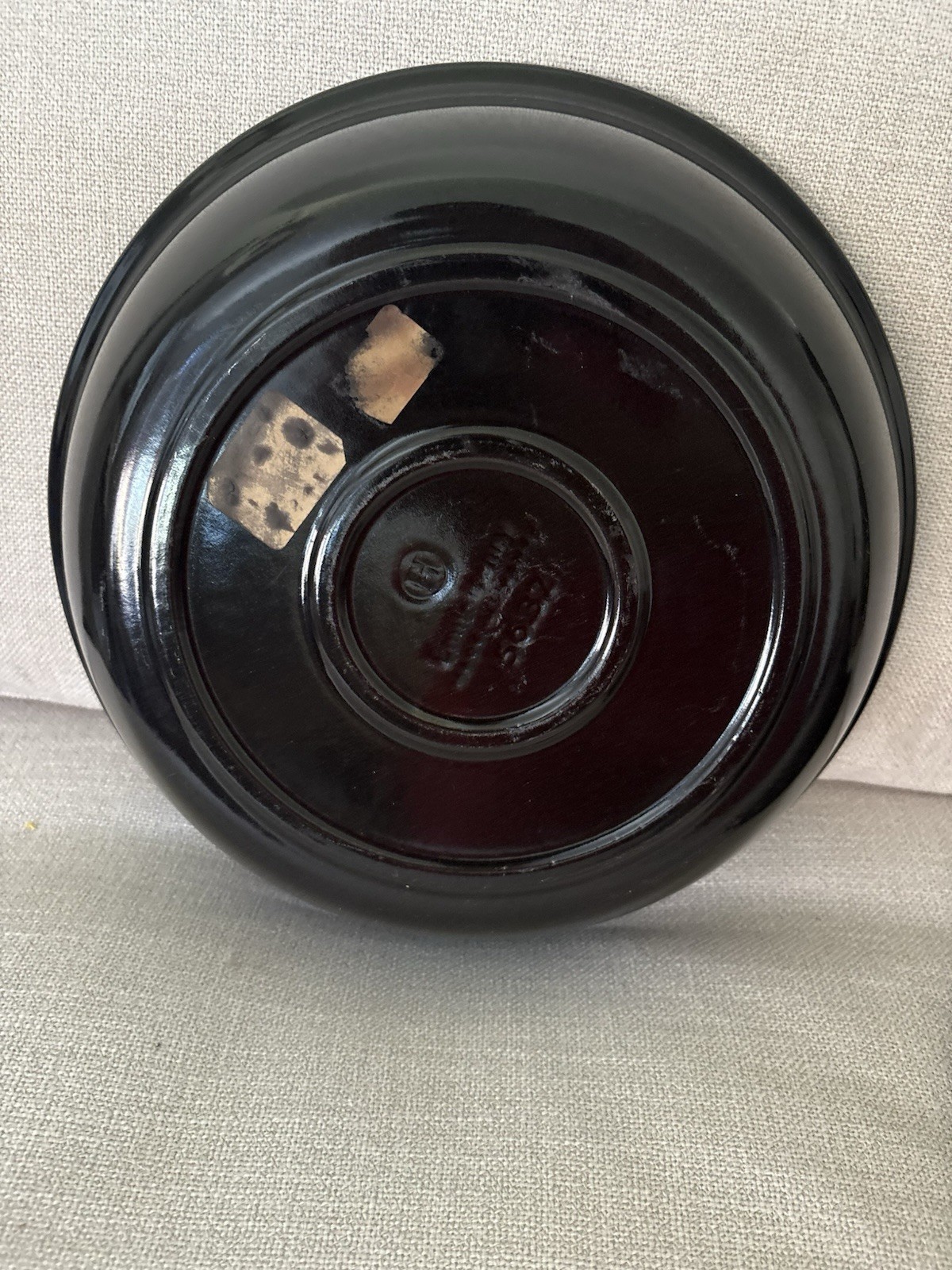 Emile Henry France Brown Flame Ceramic 12″ 3.5 Qt Moroccan Tagine Cooking Pot
