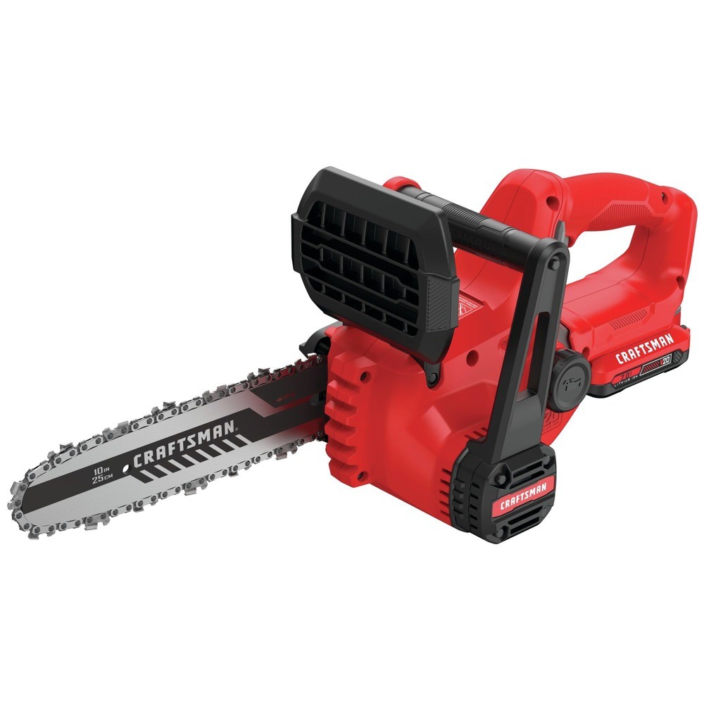 Craftsman CMCCS610D1R V20 Brushed 10″ Cordless Chainsaw Certified Refurbished