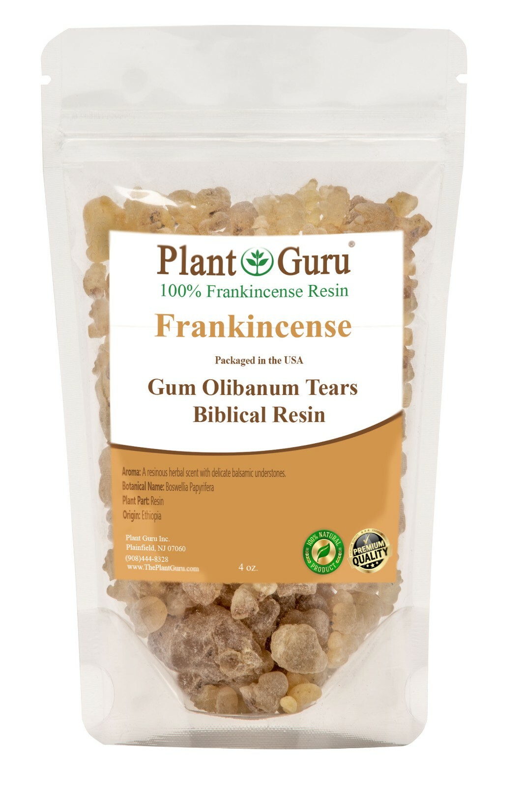 Frankincense Resin Incense TEARS Organic Granular Olibanum For Charcoal Burner