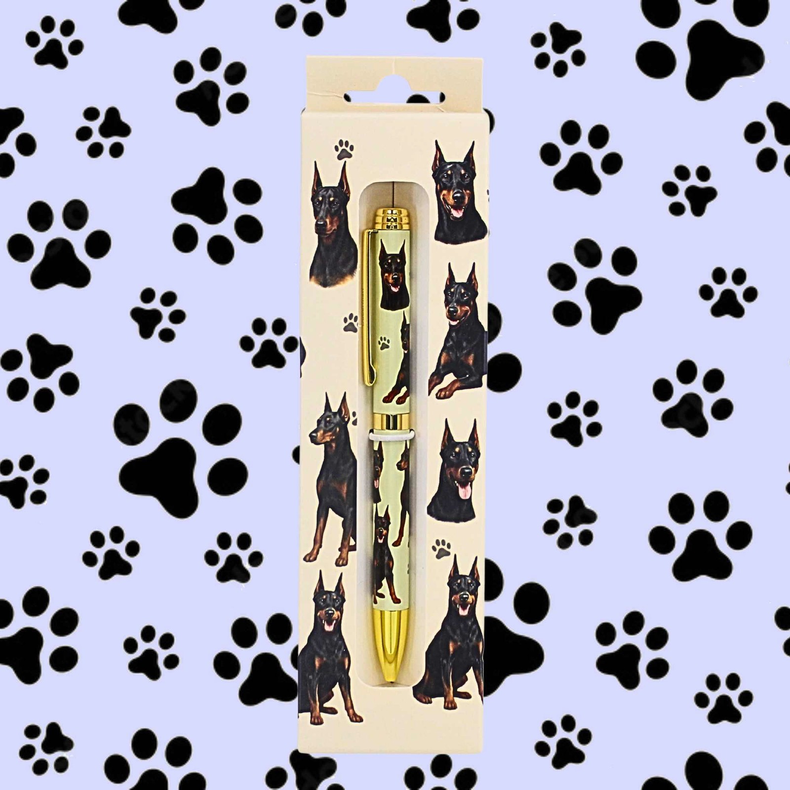 E & S Imports 5.50In Doberman Ballpoint Pen, , Dog Puppy Pet 736101