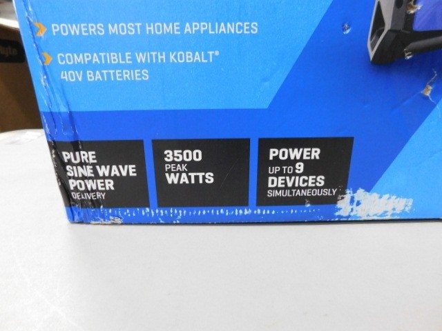 Kobalt 1800W Portable Power Station Power Supply Kit #5418356
