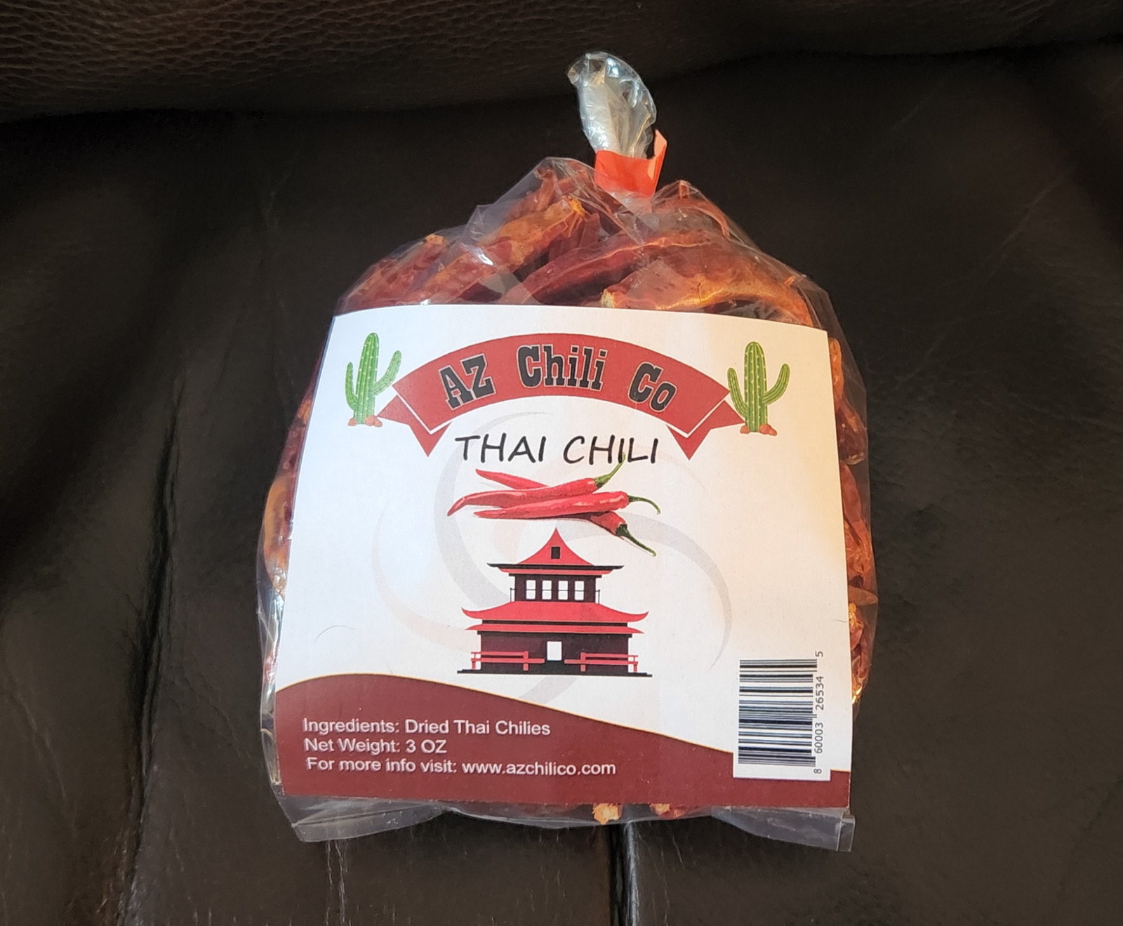 Dried Thai Chili Peppers Imported from Thailand Birds Eye Chilies