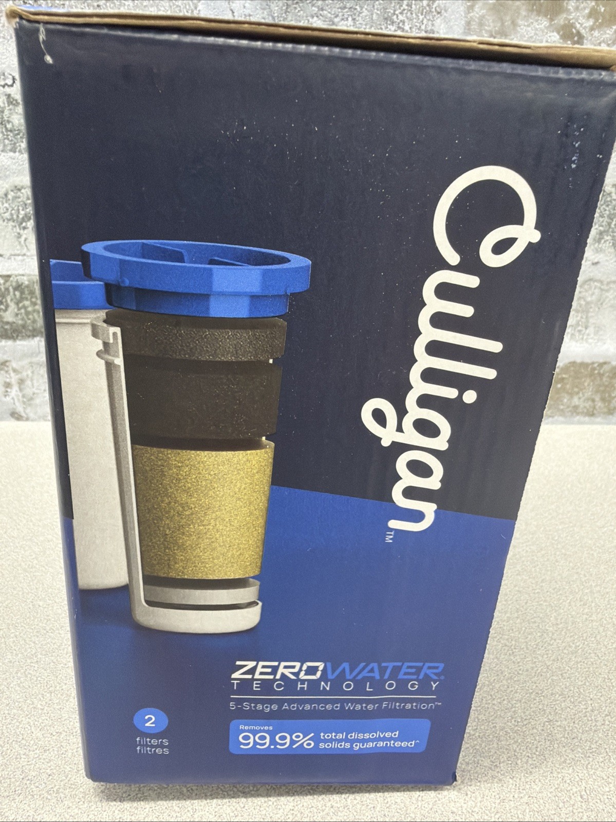 Culligan with ZeroWater Technology Water Filter Replacement 2-Pack 1-Month