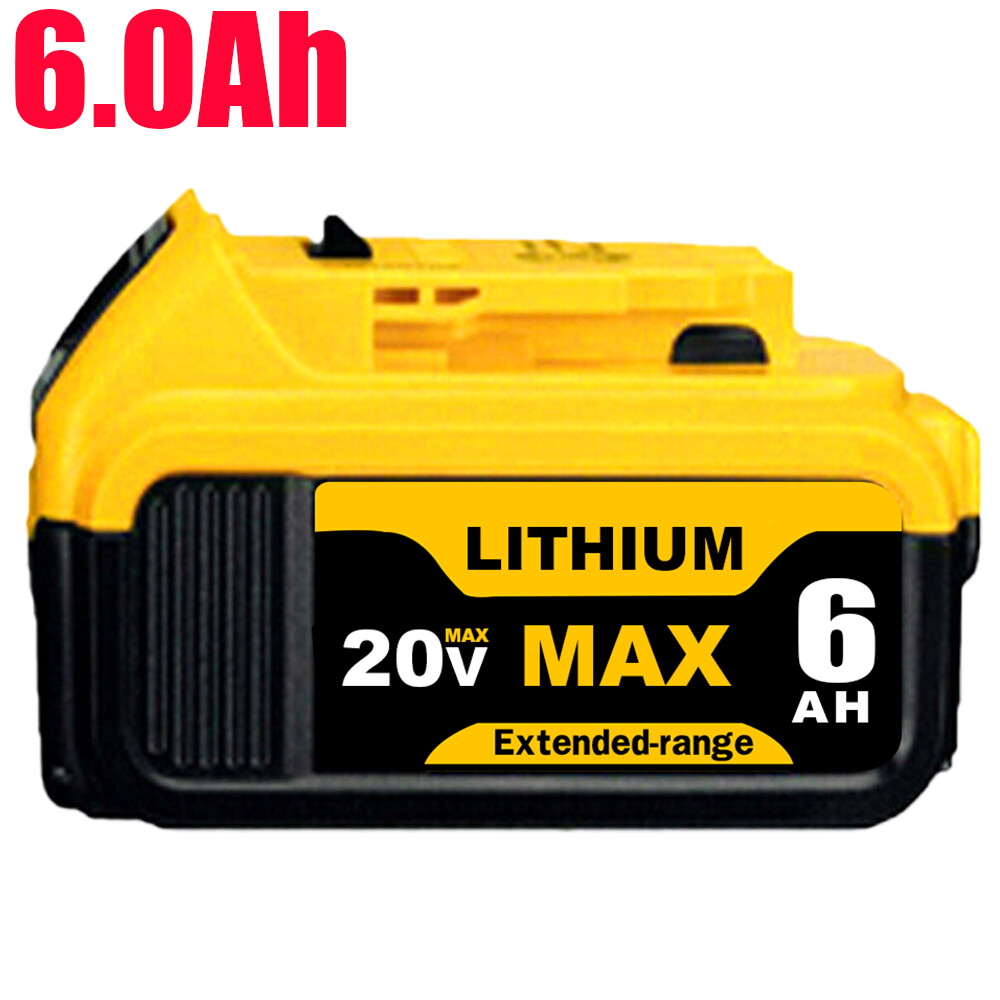 Pack For DeWalt 20V 20 Volt Max XR 12.0AH Lithium Ion Battery DCB206-2 DCB200-2