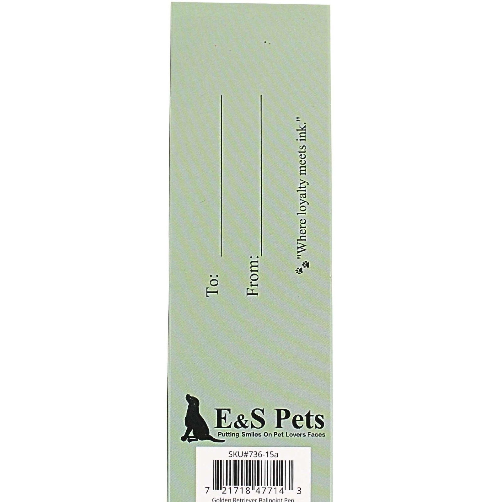 E & S Imports 5.50In Golden Retriever Ballpoint Pen, , Dog Puppy Pet 73615A