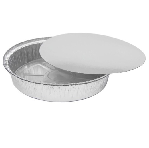 Aluminum Pans 7” Round Disposable Foil Pans With Lids