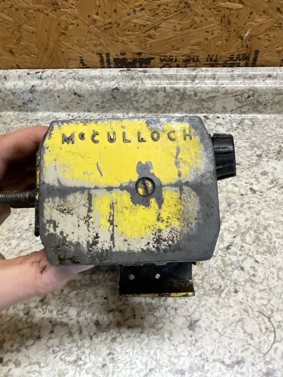 OEM Vintage McCulloch Chainsaw Engine, Untested, Unknown Model, Spins Freely