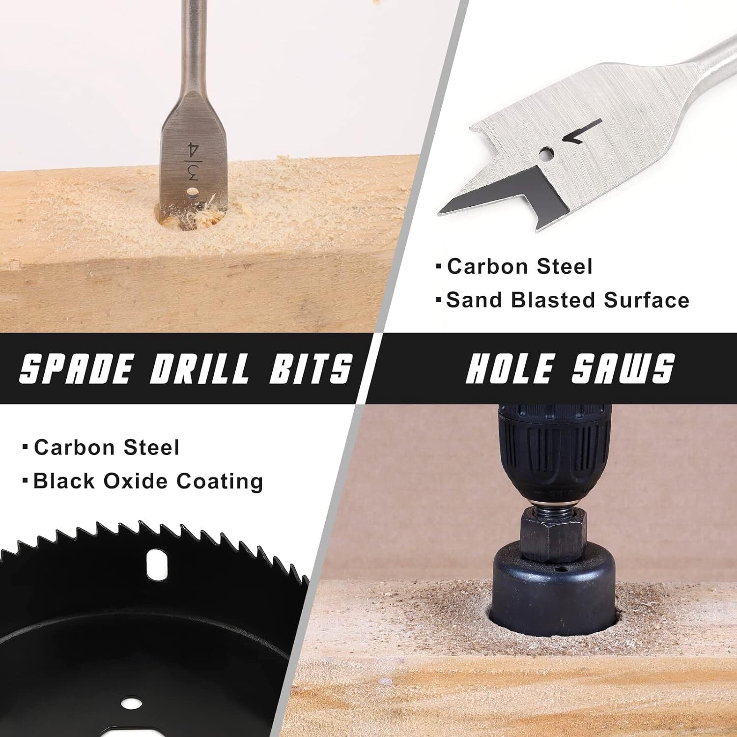 Drill Bit Set, 246 Pcs for Cordless Drill, Drill Driver Bit Set for Wood, Metal,