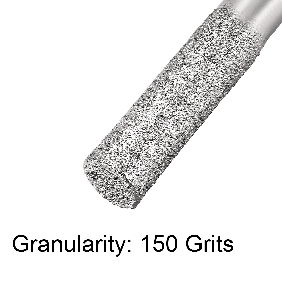 Diamond Burrs for Rotary Tool 1/4-Inch Shank 6mm Cylindrical 150 Grit 5 Pcs