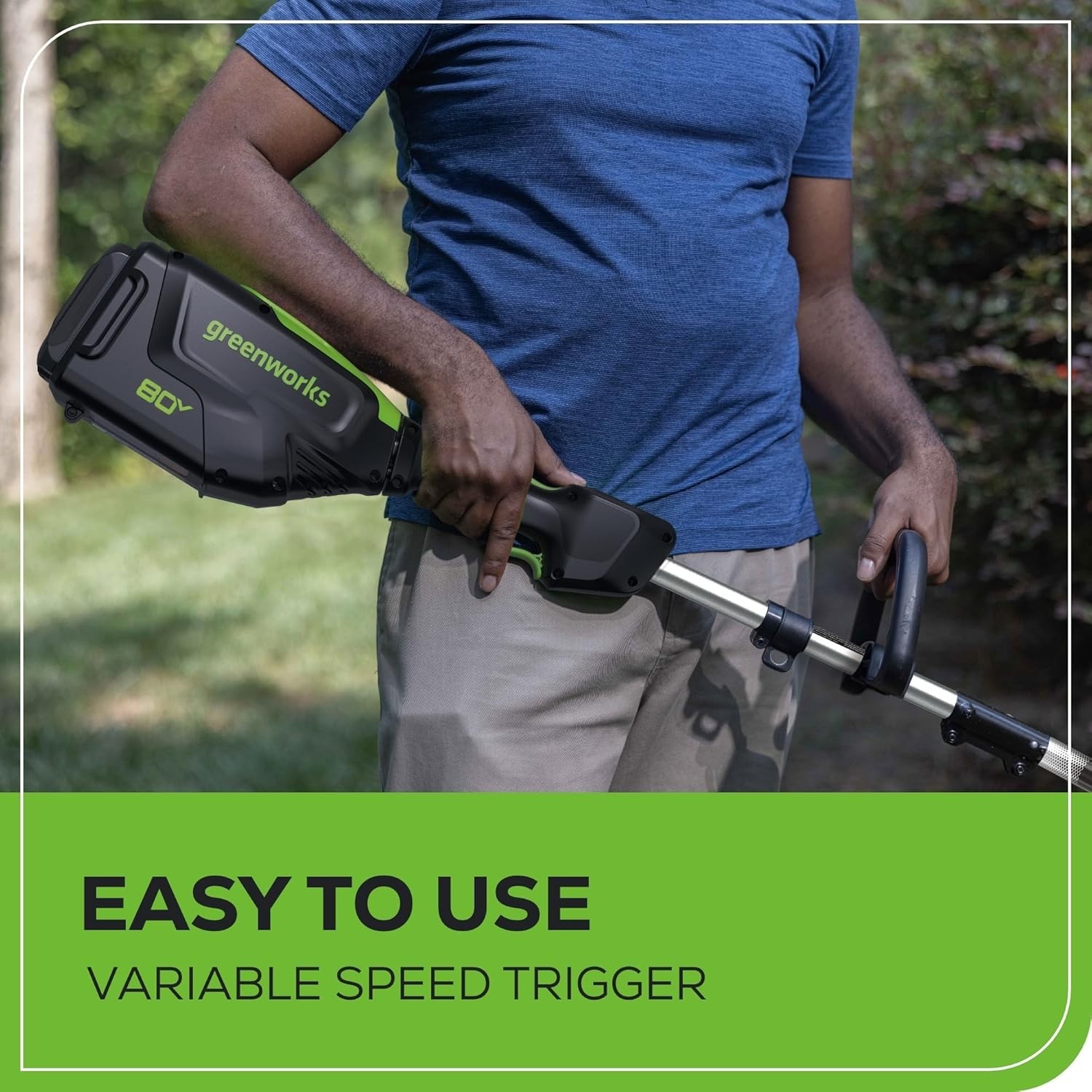 All-Terrain 80V Brushless Edger – 8” Blade – Battery and Charger Not Included