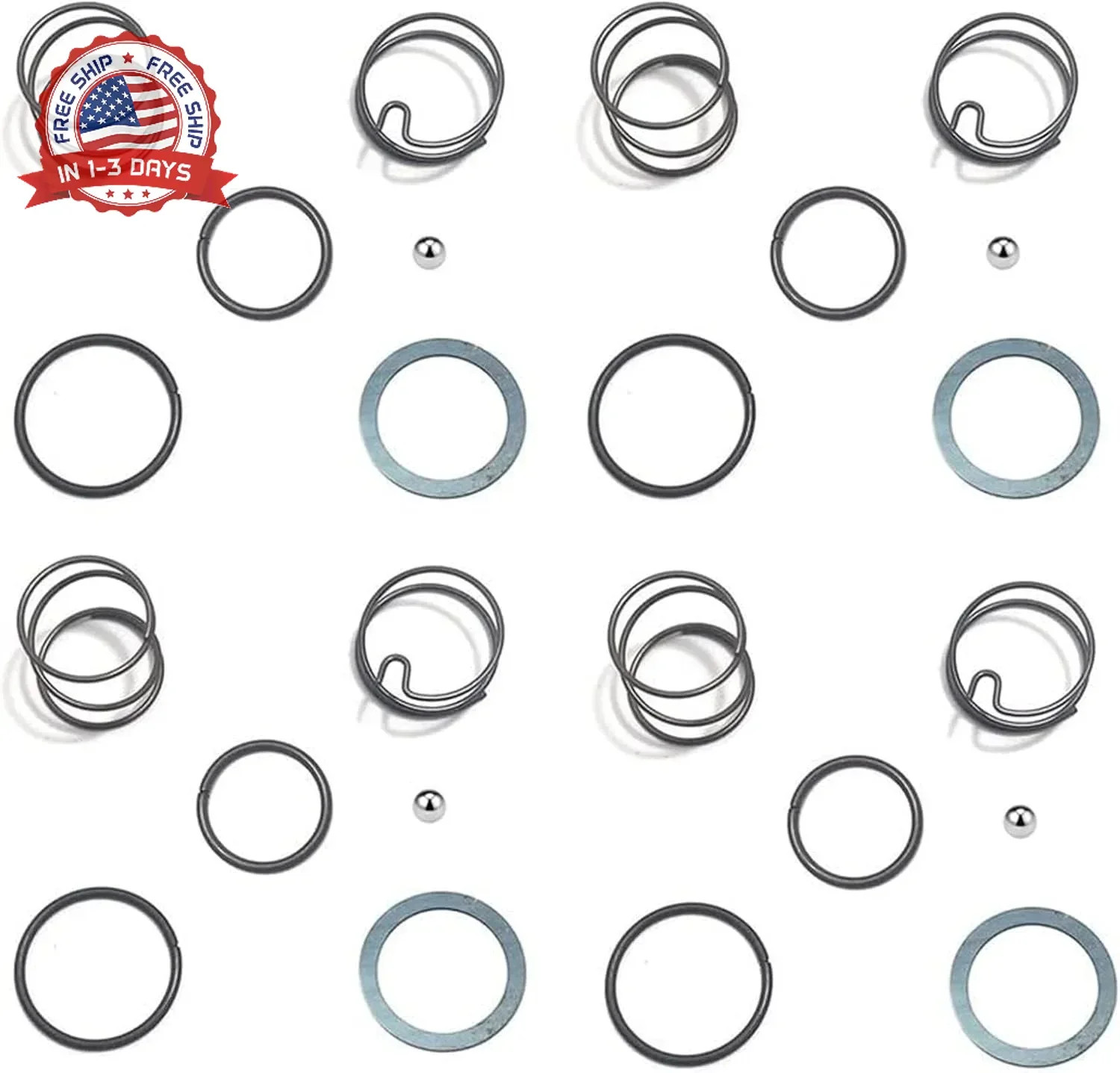 4 SET N078434 N089668 Spring Kits with Steel Ball, Fit DCF885B DCF886B, Impact D