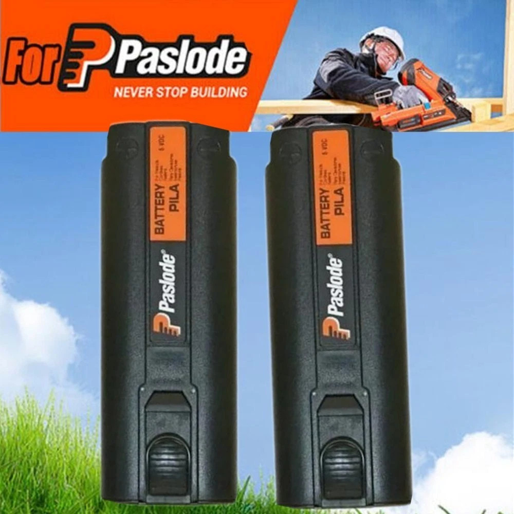 2PACK 6V Battery for PASLODE 6V Ni-MH 404717 902000 900400 900420 900600 Nailer