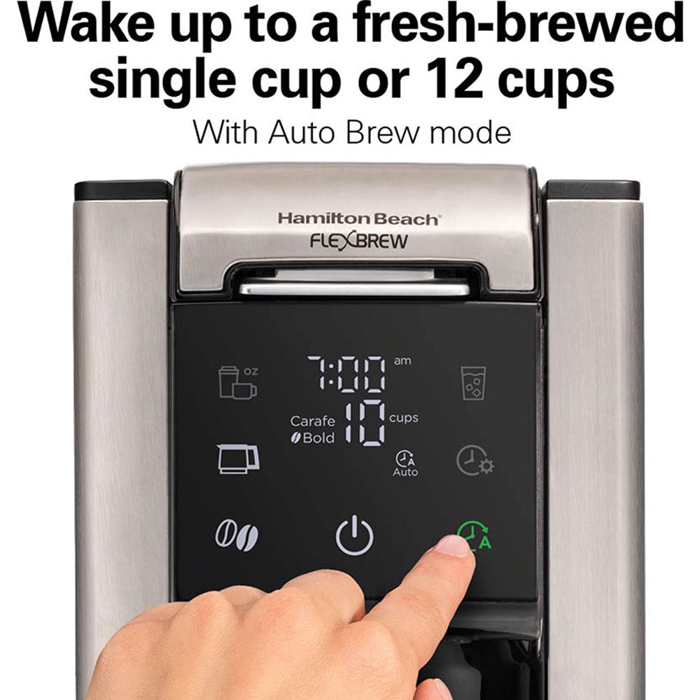 Hamilton Beach FlexBrew 5-in-1 Coffee Maker (R49965) – Black