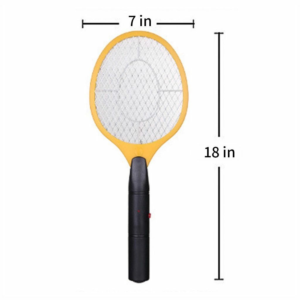 Bug Zapper Racket Electric Mosquito Swatter Killer Insects Bat Handheld USA