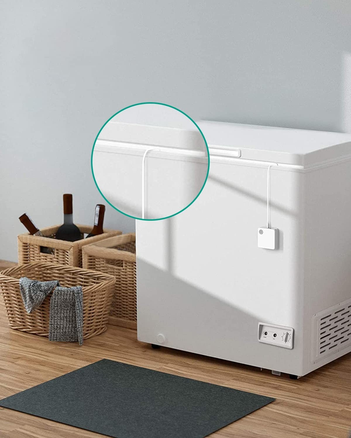 WiFi Thermometer Freezer Alarm, Email Alert, App Notification, Data Record Ex…