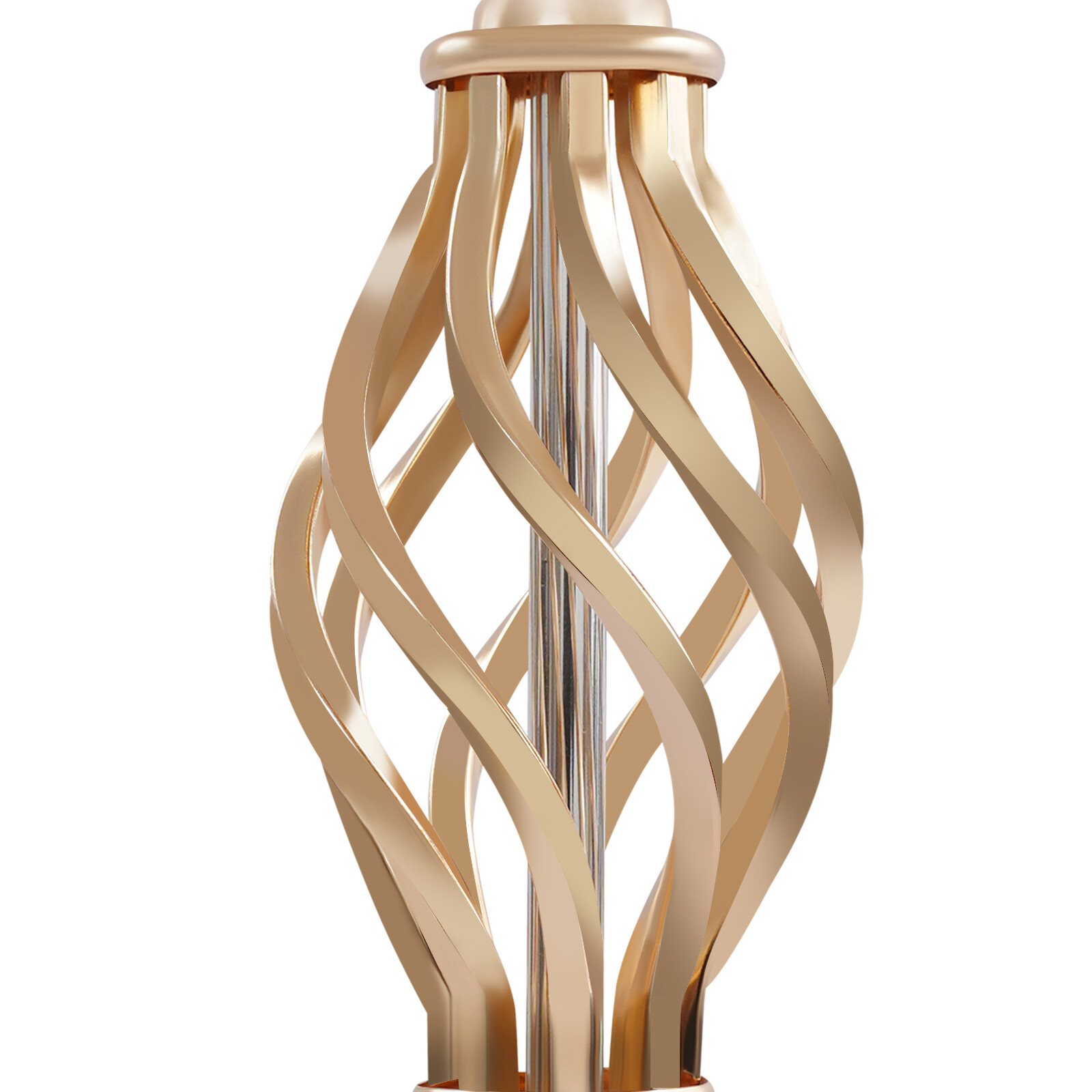 Candle Holder for Home Decor Tabletop Candle Holder Golden Color 12*41cm (D*H)