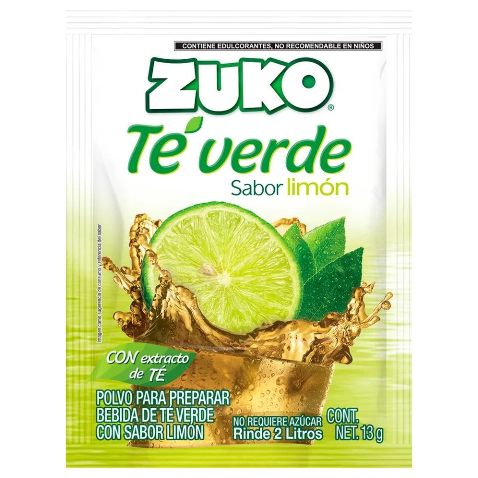 ZUKO Many Flavors No Sugar Needed Makes 2 Liters Of Drink Mix 15g/11gFrom Mexico
